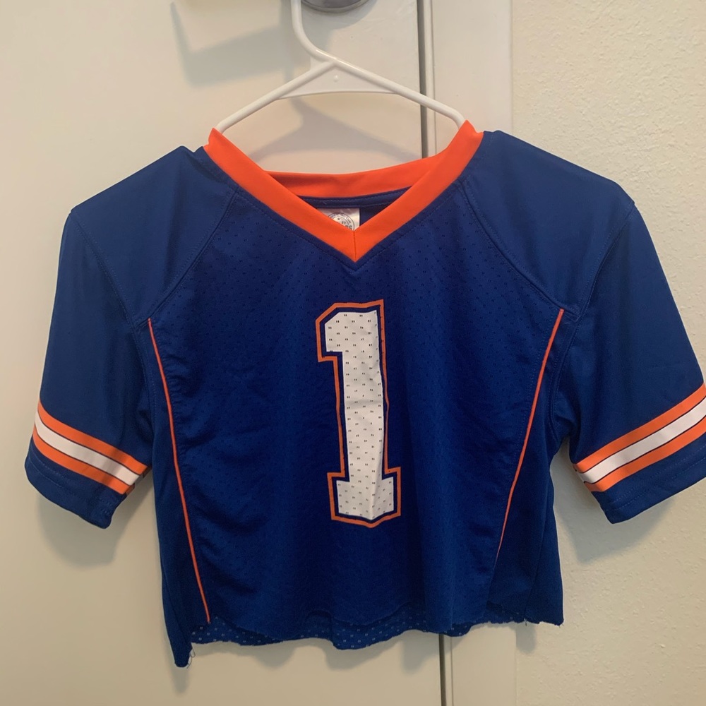 Florida Gators Tailgate cropped jersey shirt UF